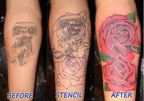 roses cover-up