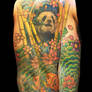 panda and japanese sleeve