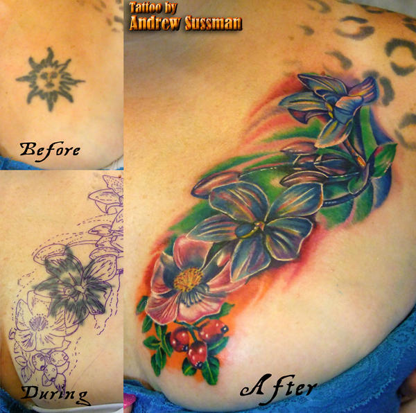 flower cover up 2