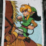 legend of Zelda Link and Epona Cross Stitch