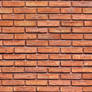 Red decorative brick wall - seamless texture