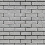 White painted brick wall - seamless texture