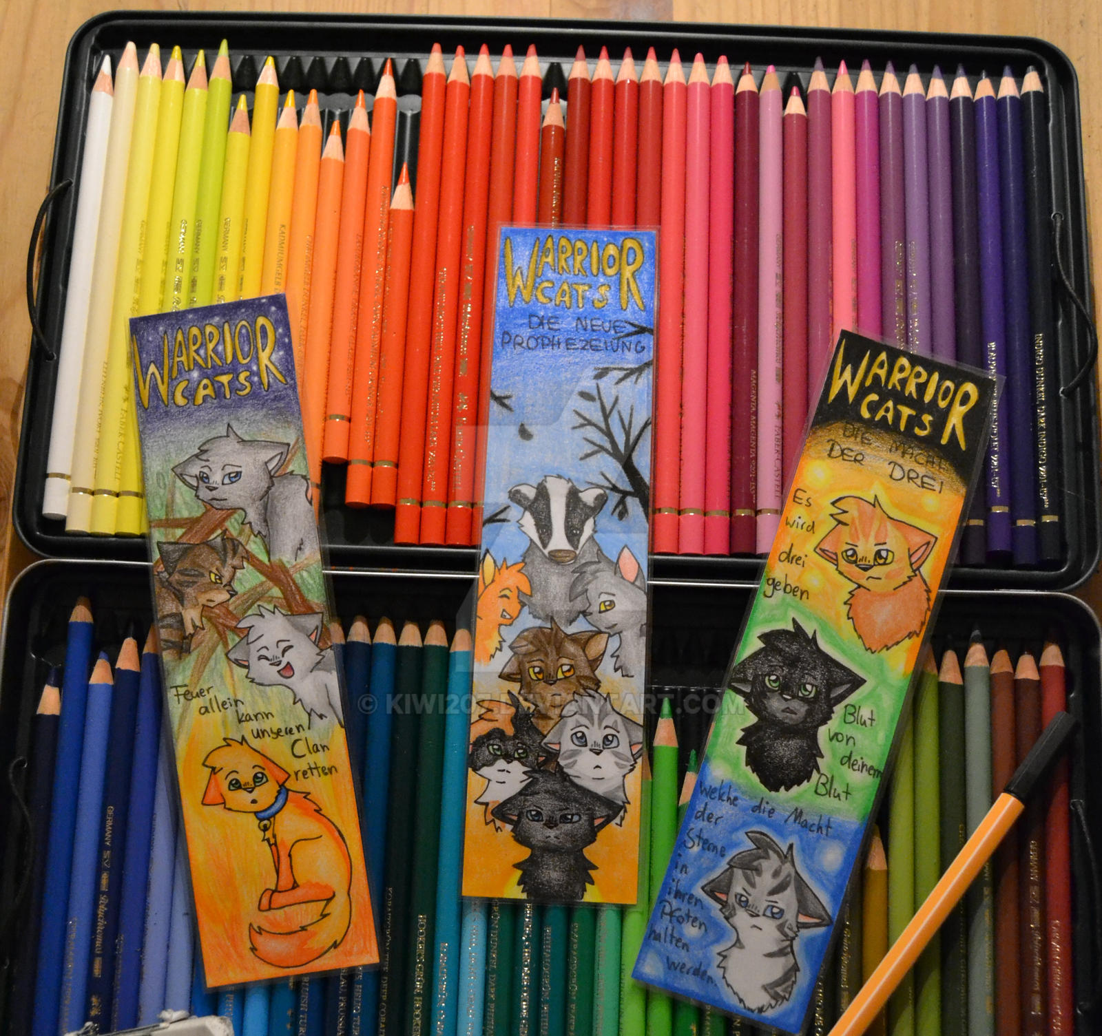 warriors bookmarks by kiwi207 on deviantart