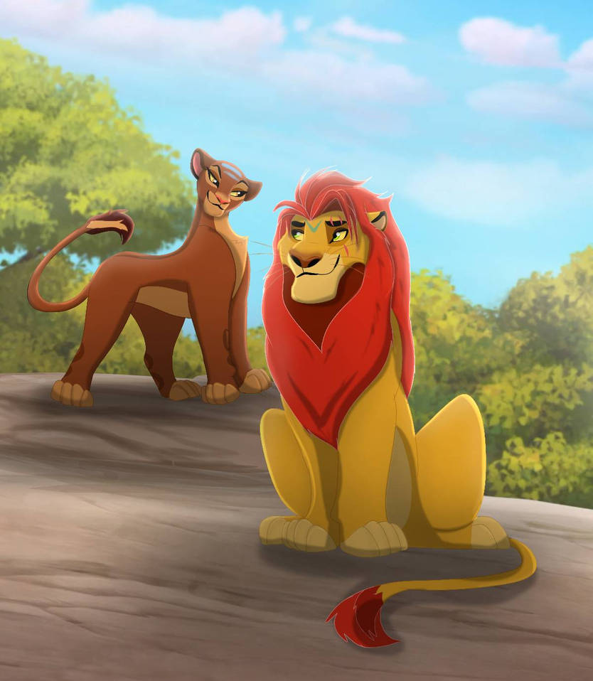 Kion Rani Kion and rani 1 by GoldenLion7 on DeviantArt