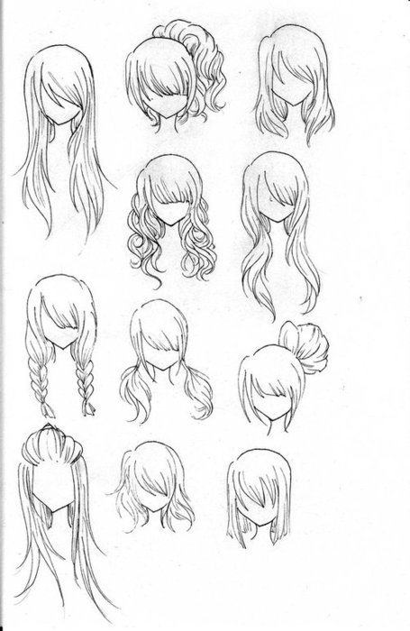 Anime Hair 2 by LoveAsianMusic on DeviantArt Anime Hair 2 by LoveAsianMusic on DeviantArt
