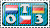 OT3: netherlands x czech x germany stamp by APH-Stamps