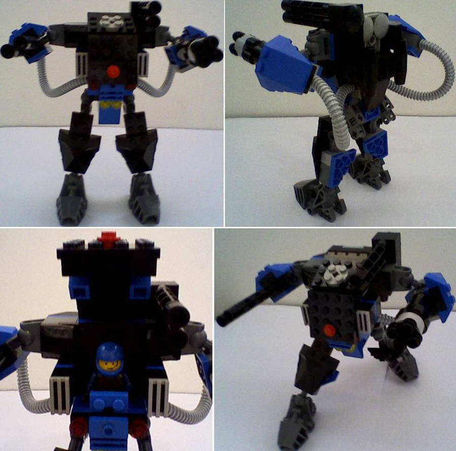 Blue mech by Blackfire-Dragon on DeviantArt