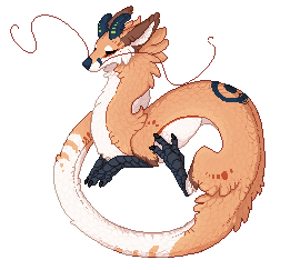 Pixel Dragonfox