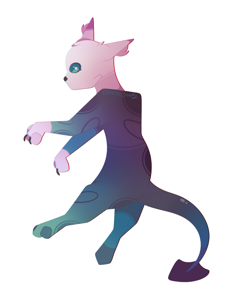 Alien cat by CRYPTICCHA0S on DeviantArt