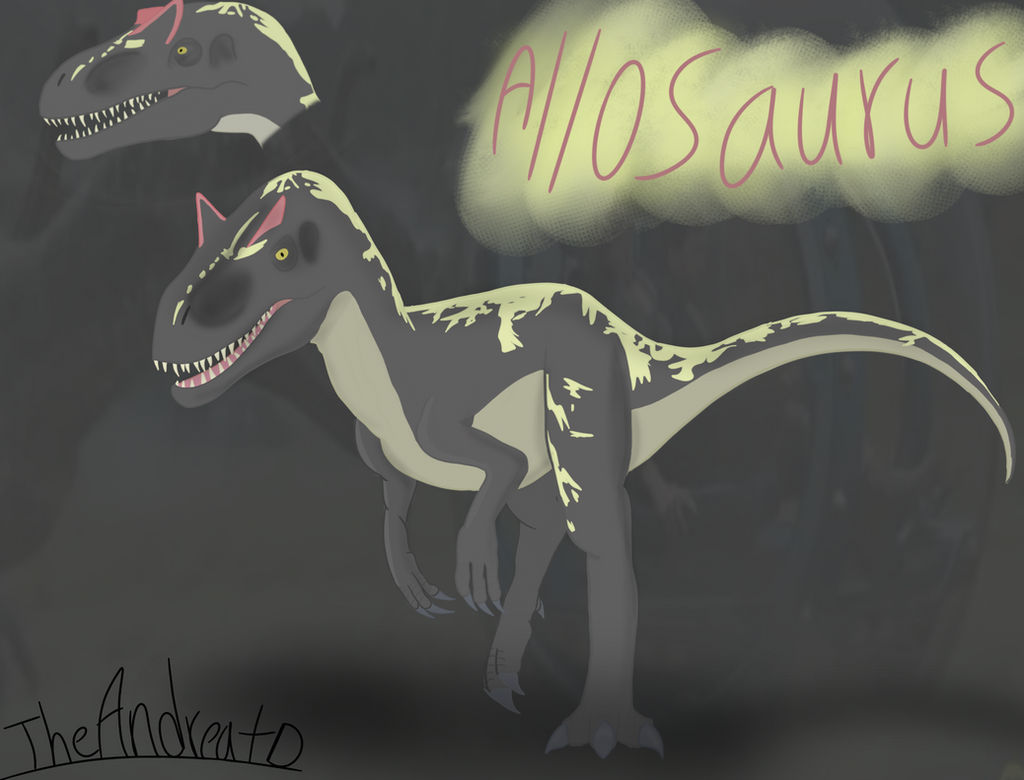 Jurassic World : Fallen Kingdom Allosaurus by TheAndreaXD on DeviantArt