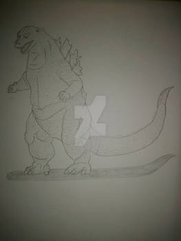 Godzilla 1954 Drawing