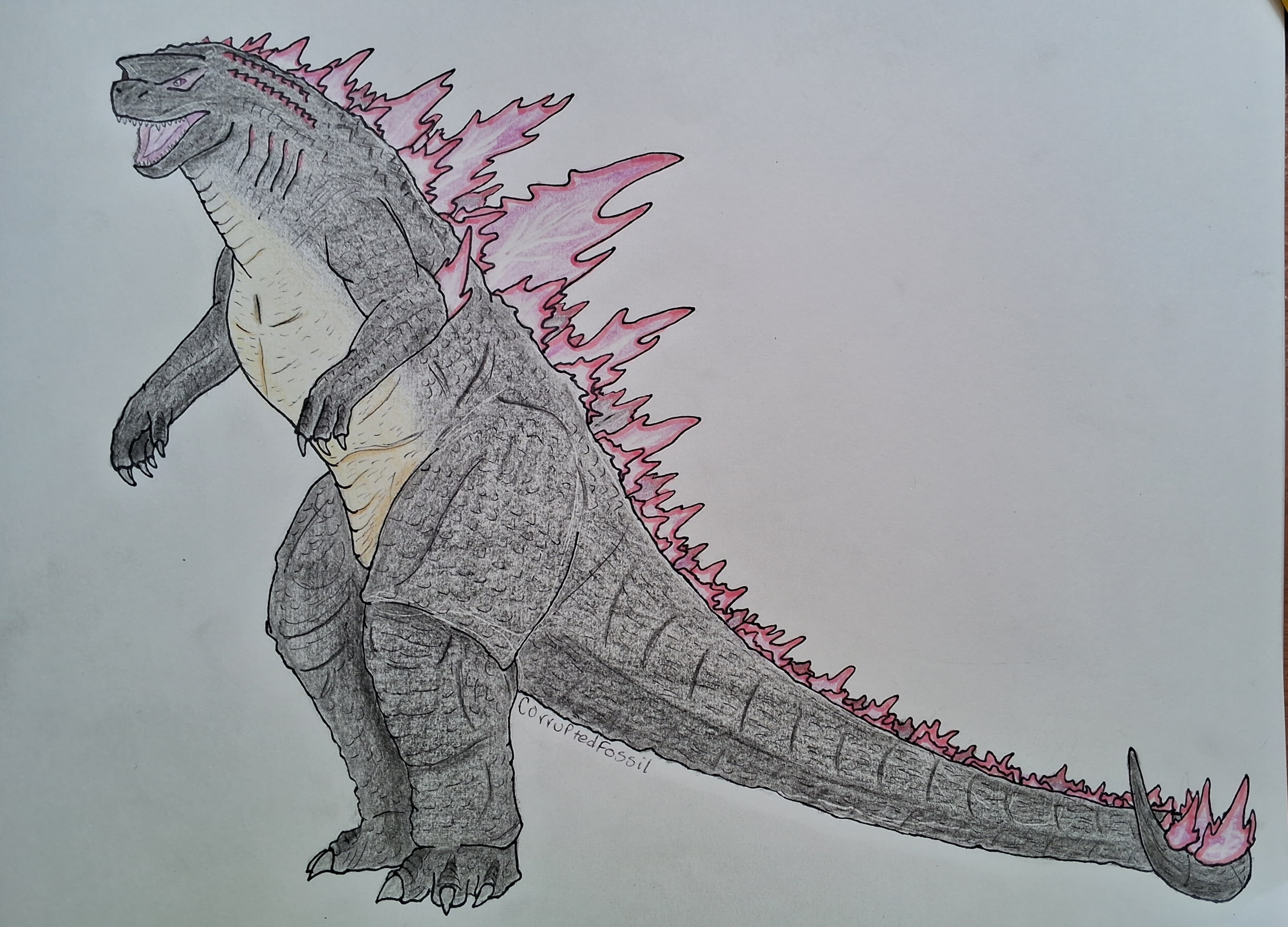 Godzilla 2025 (Drawing) by CorruptedFossil on DeviantArt