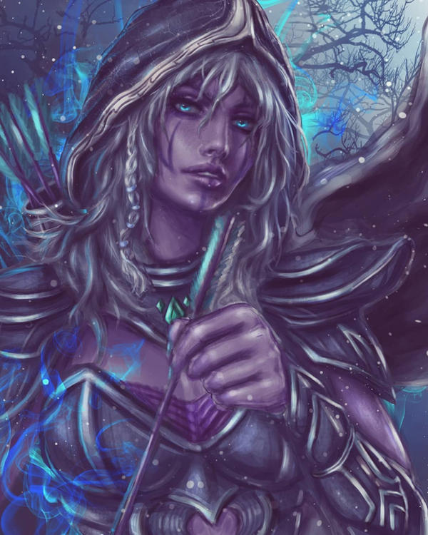 Drow Ranger by Dallxx on DeviantArt