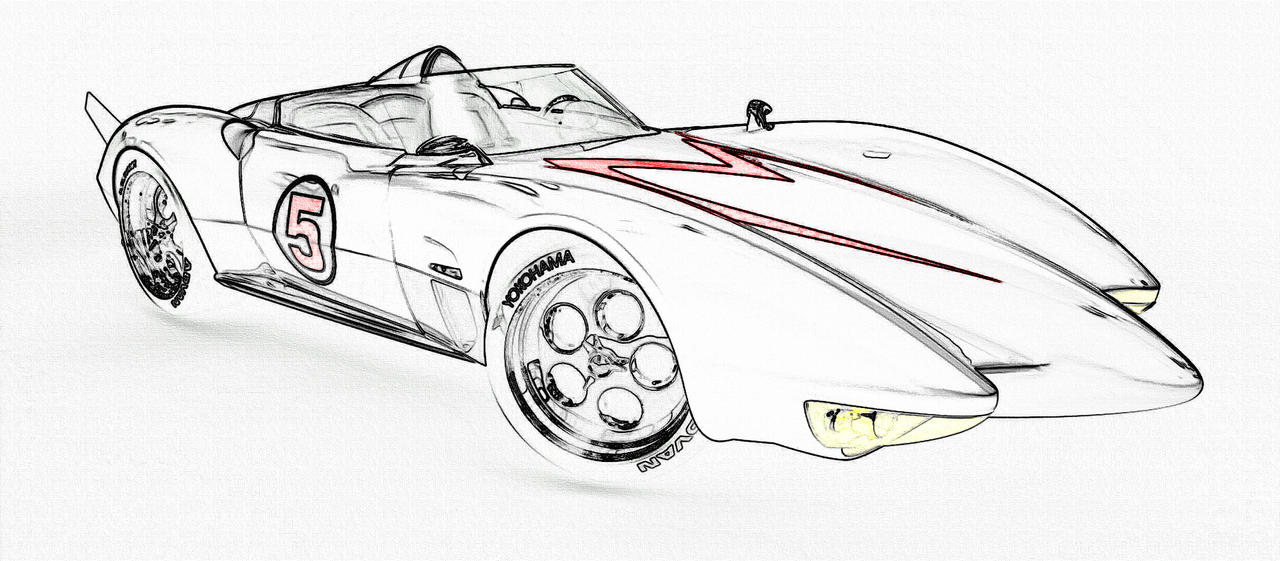 Speed Racer Mach 5 by professorwagstaff on DeviantArt