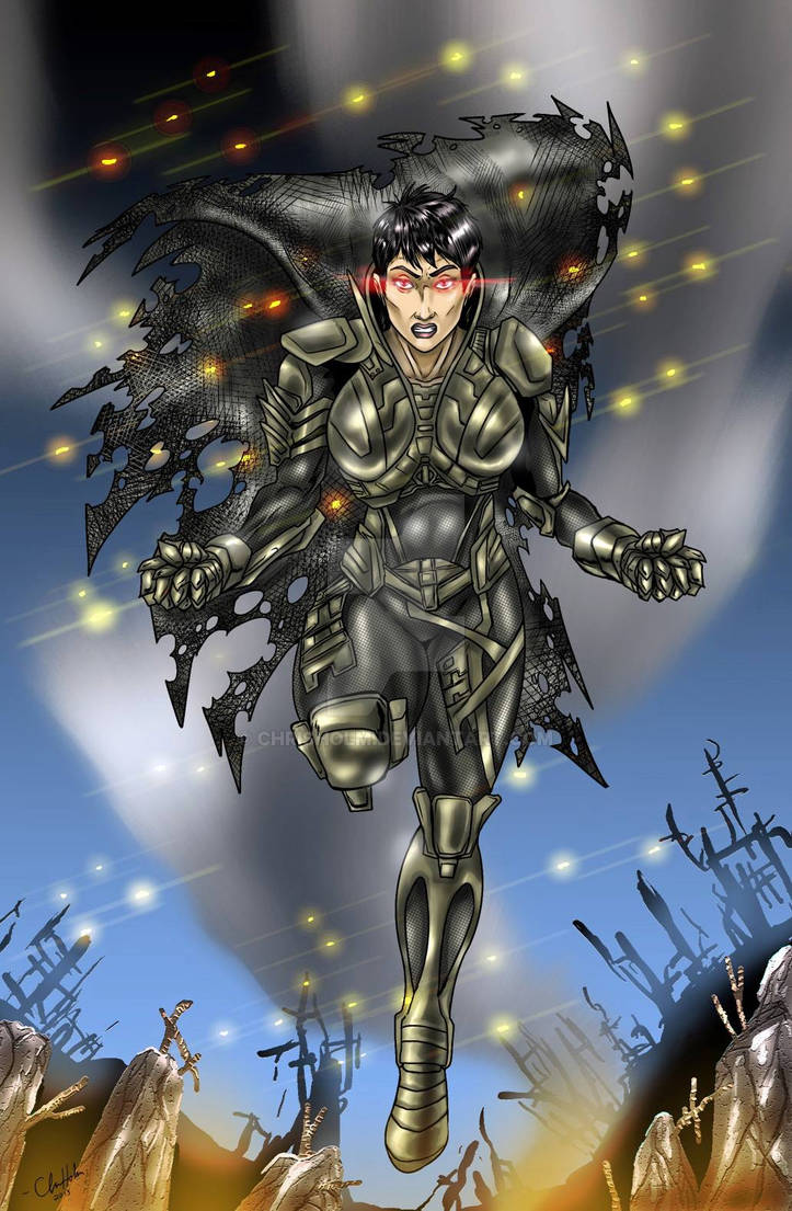 Faora MOS version by ChrisHolm on DeviantArt