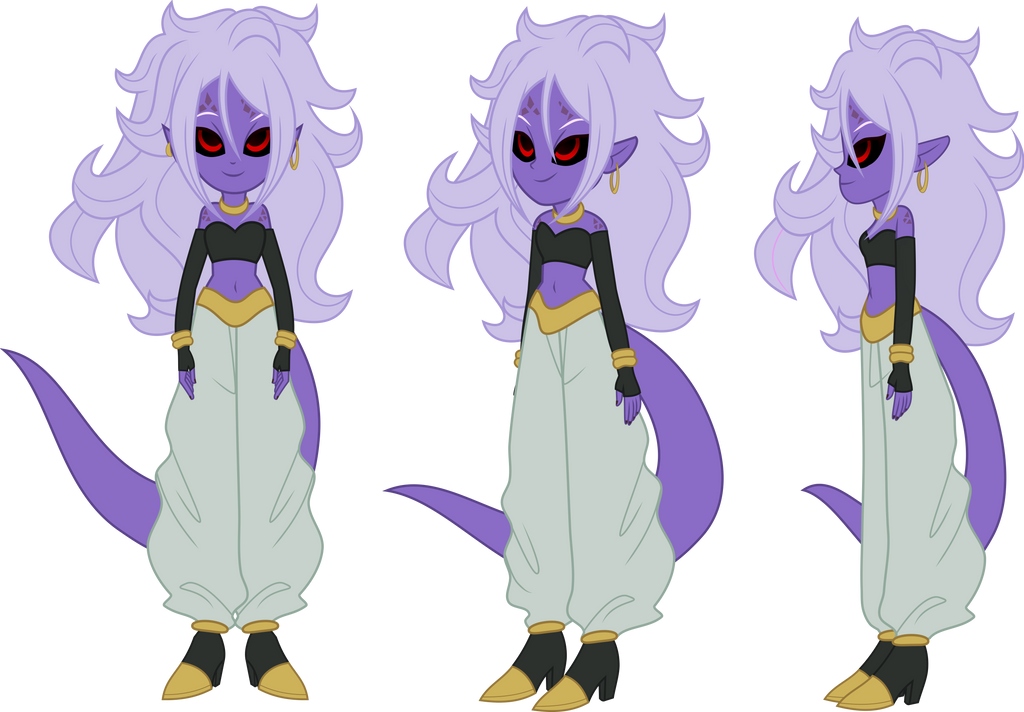 Evil Android 21 (LimeDazzle) by DashieMLPFiM on DeviantArt