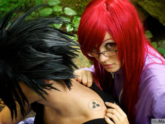 Karin and Sasuke