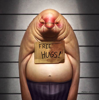 Free Hugs by Bonekrishna