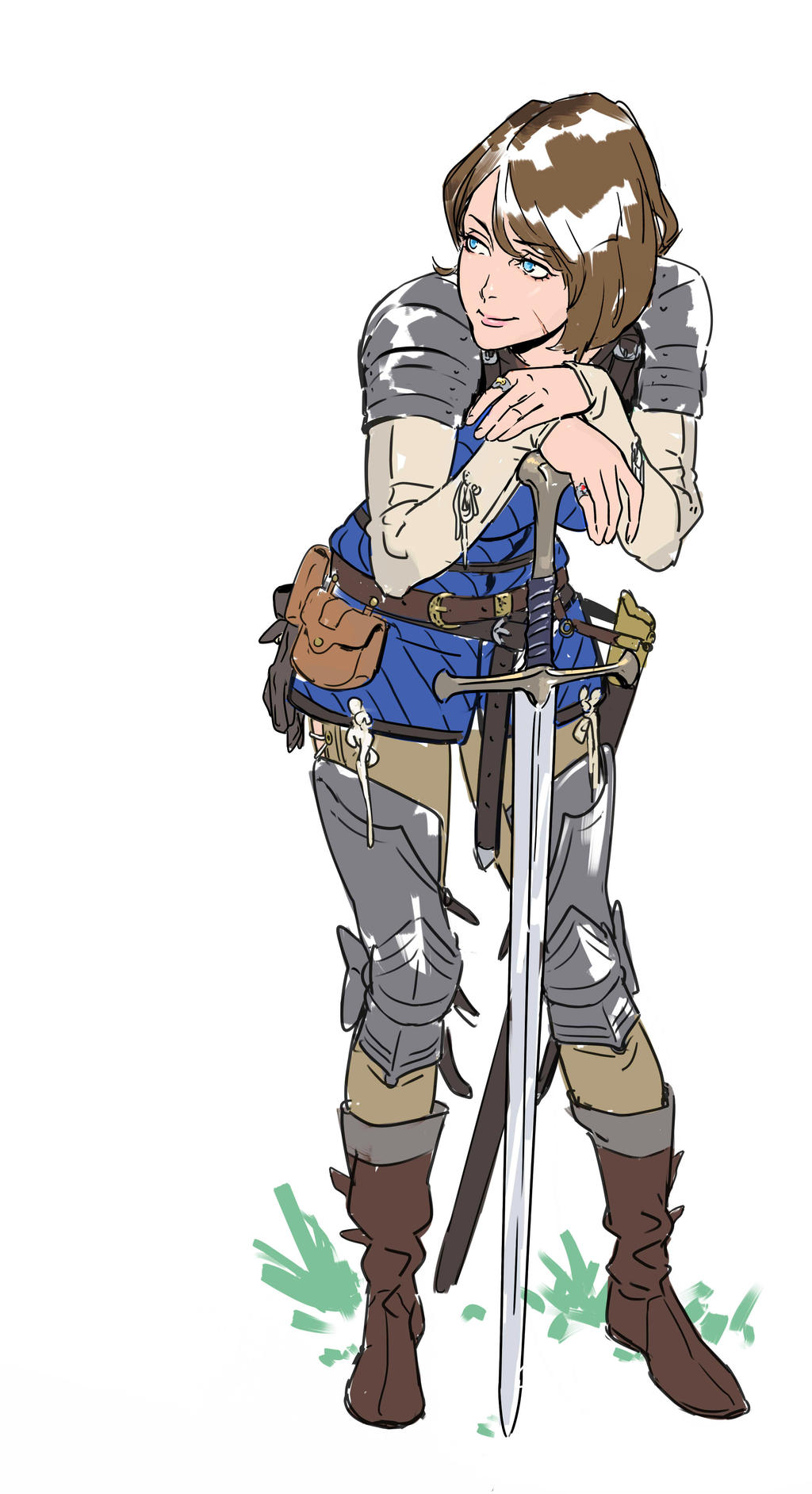 Warrior Girl by FF69 on DeviantArt