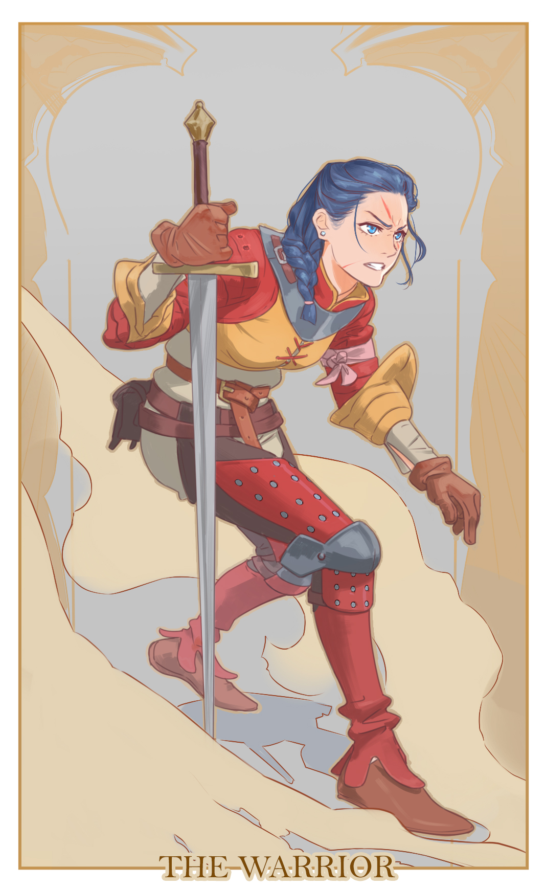 THE WARRIOR by FF69 on DeviantArt