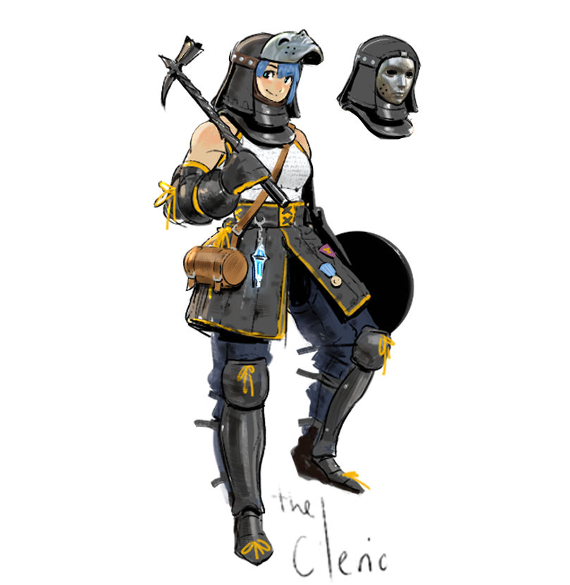 The cleric by FF69 on DeviantArt
