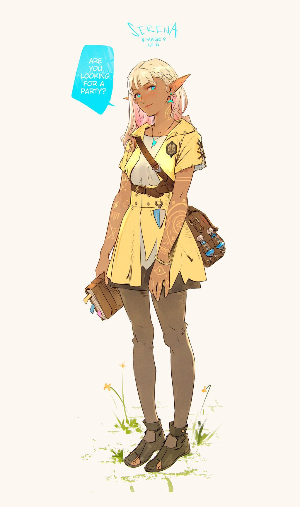 Serena Mage lvl6 by FF69 on DeviantArt