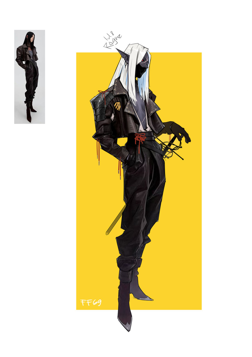 Drow Rogue by FF69 on DeviantArt