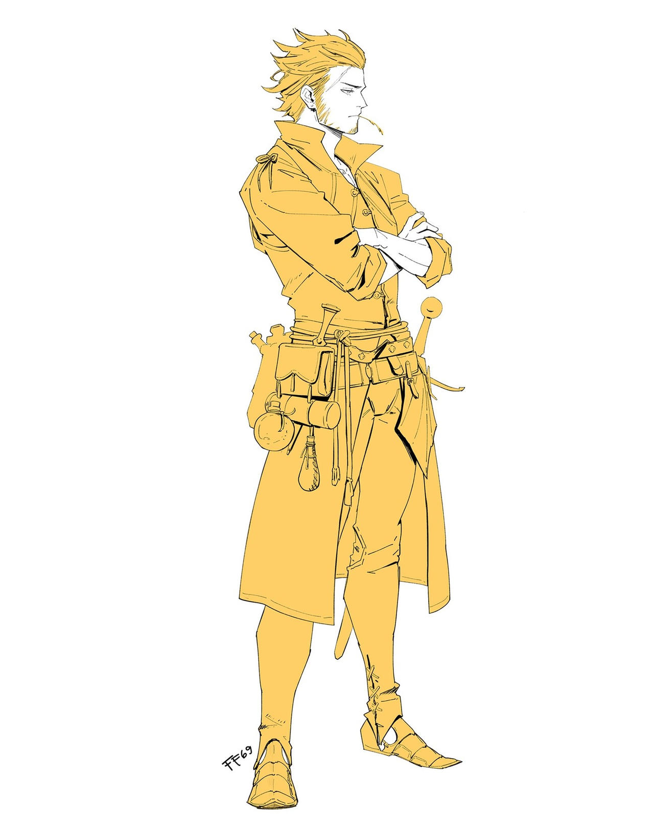 Veteran Adventurer by FF69 on DeviantArt