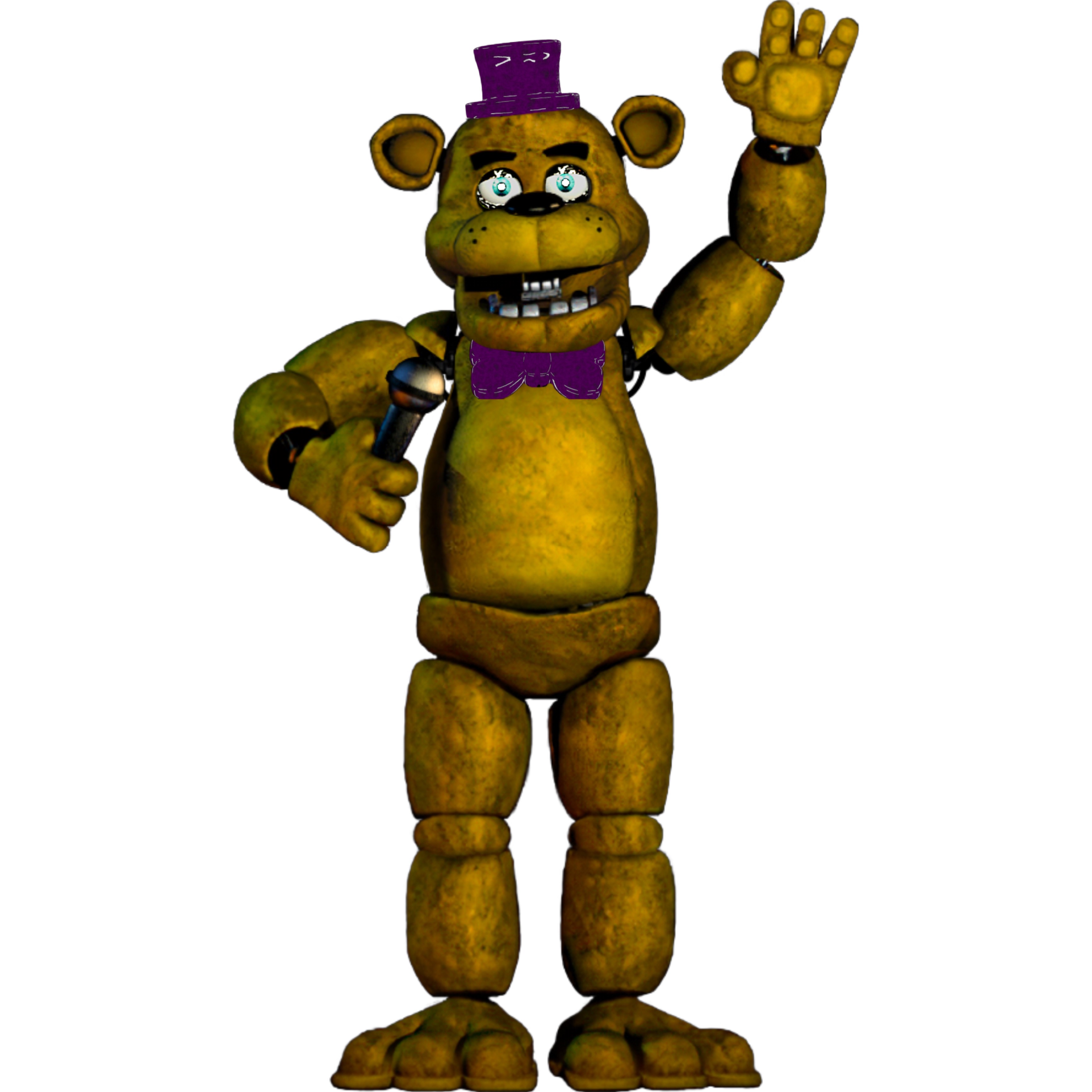 UCN Fredbear by fazbearsparkle on DeviantArt