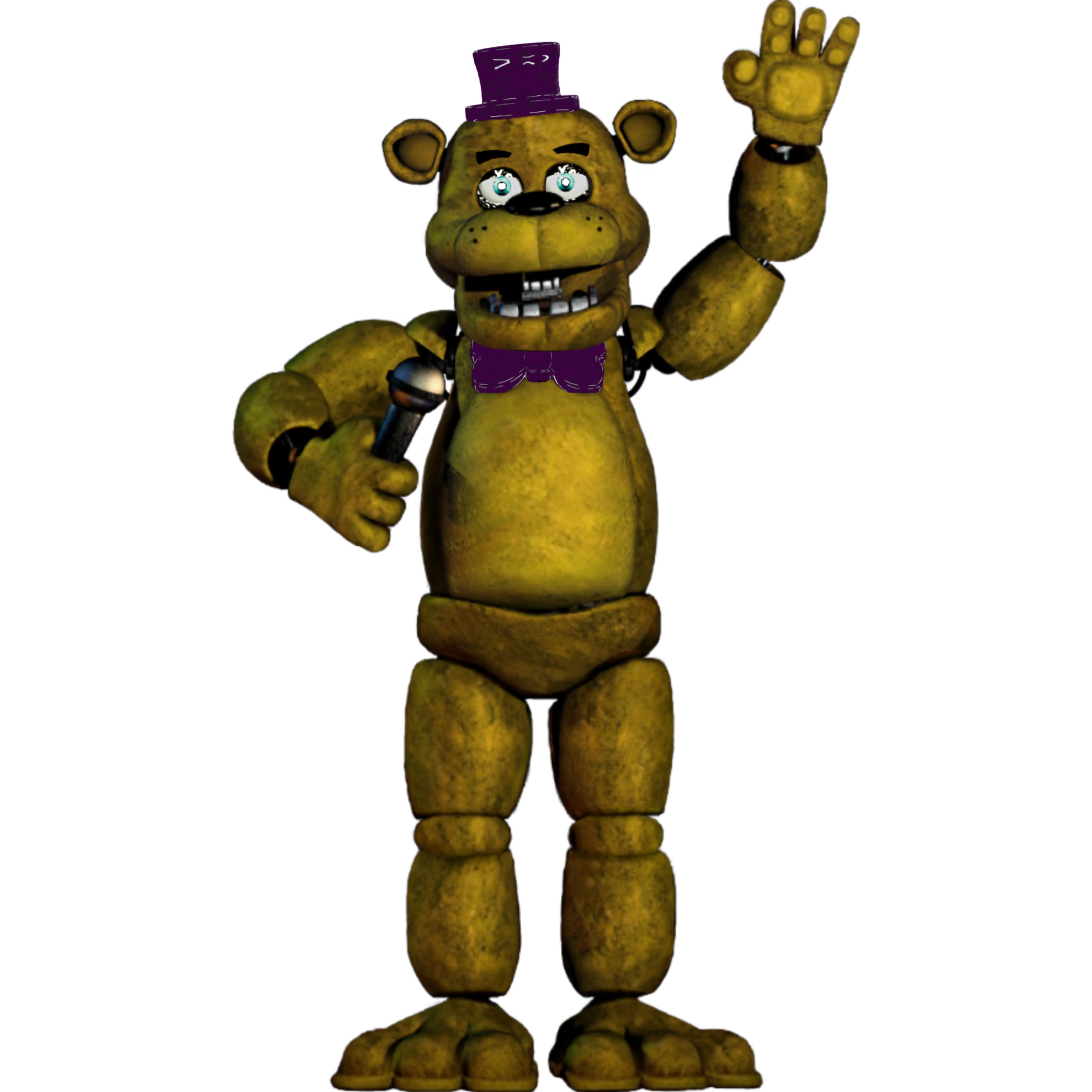 Pixilart - UCN Version Pixel Fredbear by VessReal