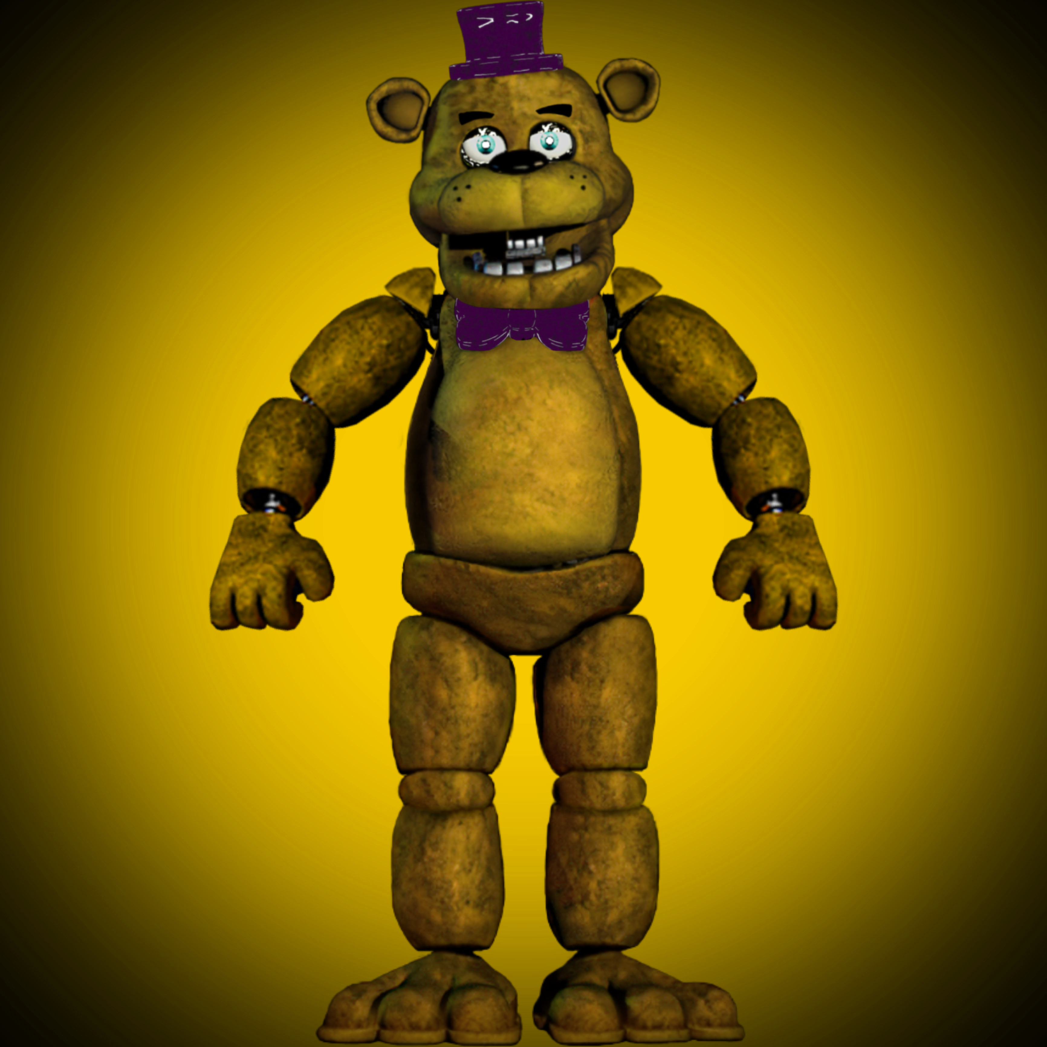 Fredbear UCN by me! : r/fivenightsatfreddys