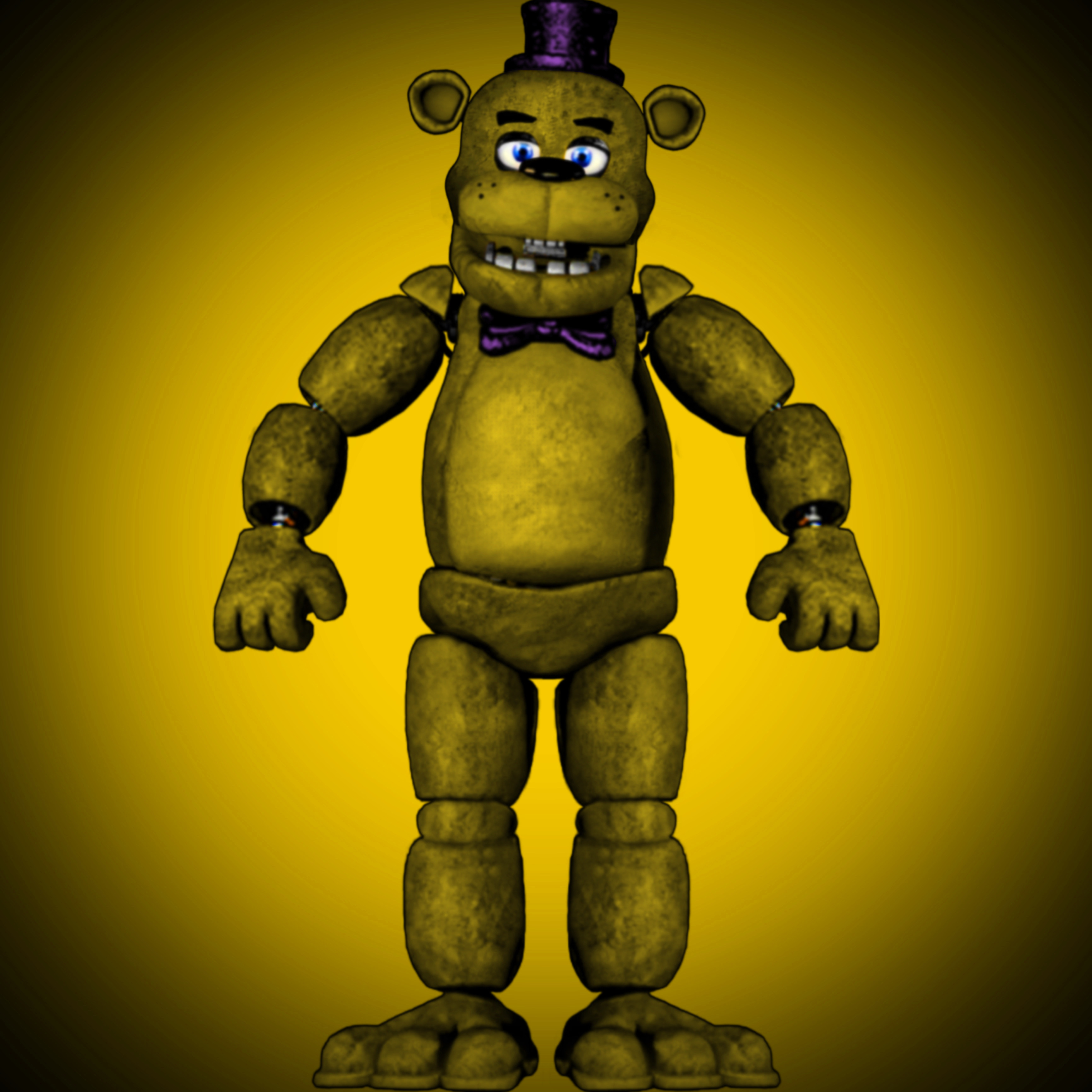 UCN Fredbear by Dumbthotticus2468 on DeviantArt