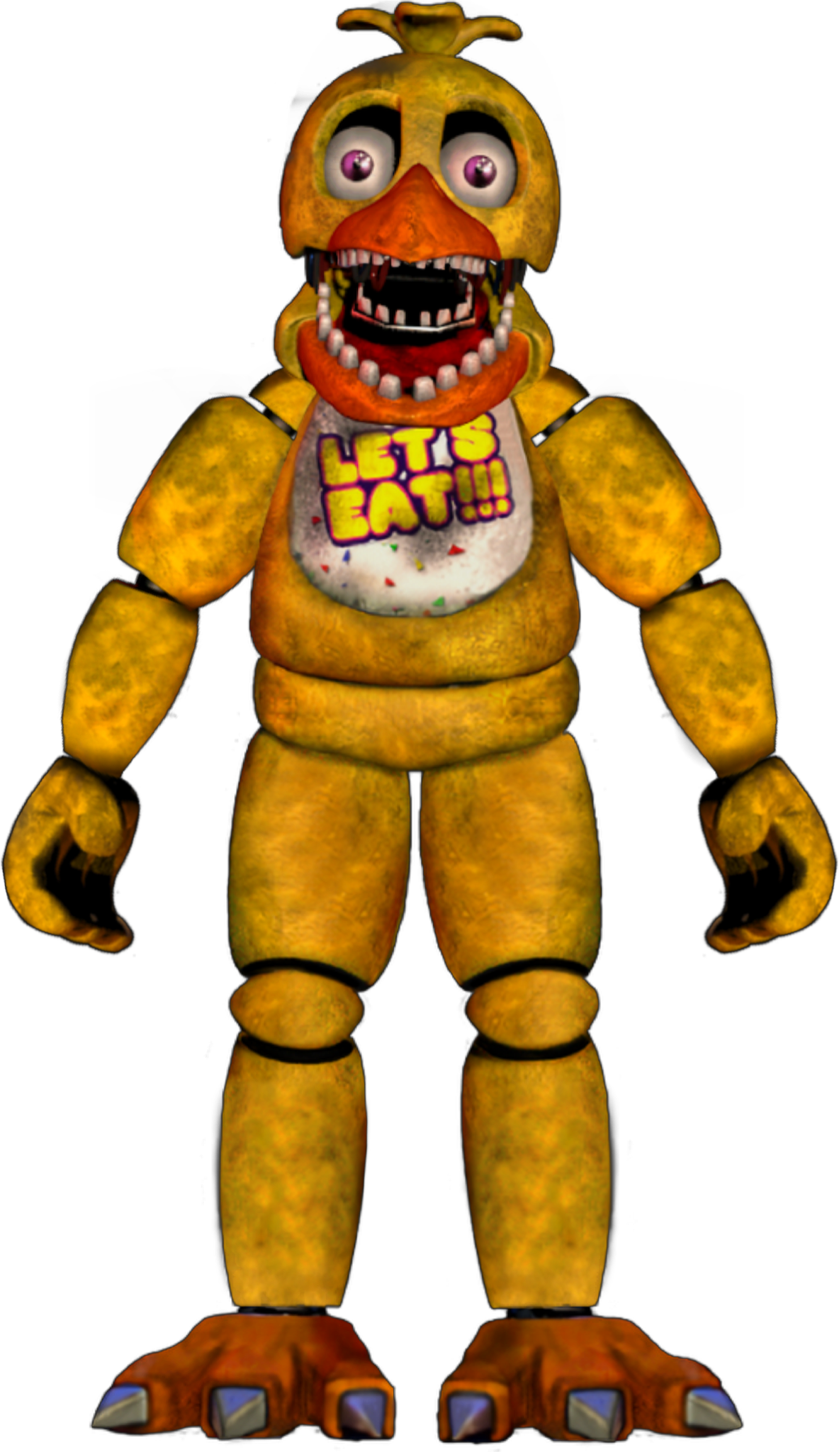 ArtStation - unwithered chica and withered chica