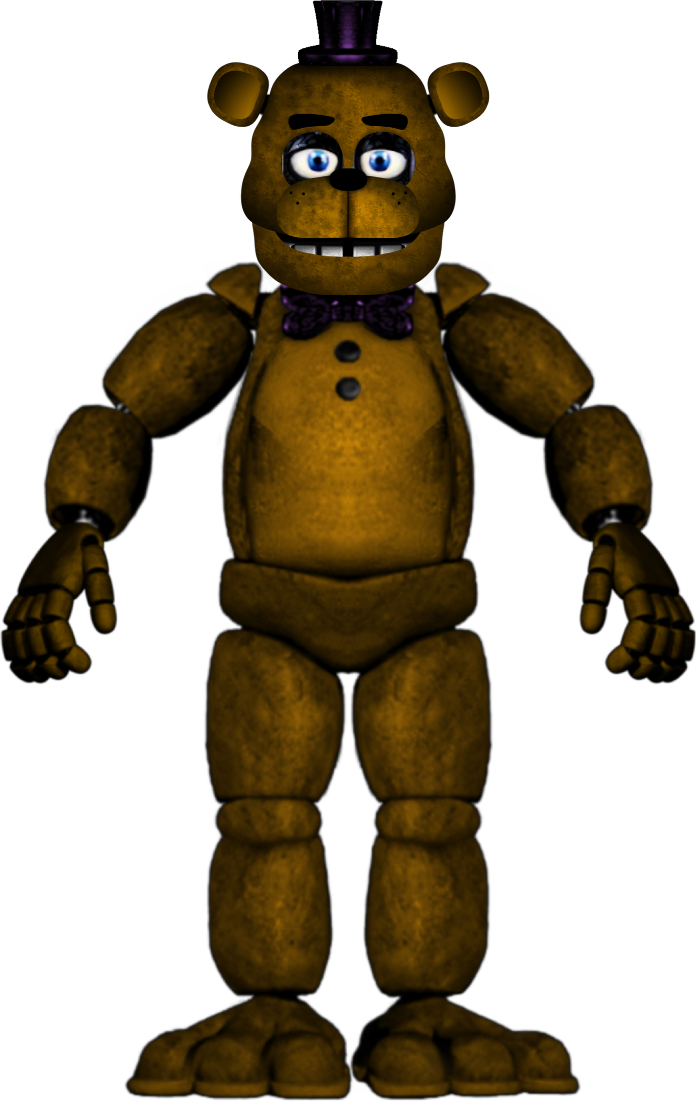 UCN Fredbear by datbasicsfmanimator & Rynfox FBX - Download Free