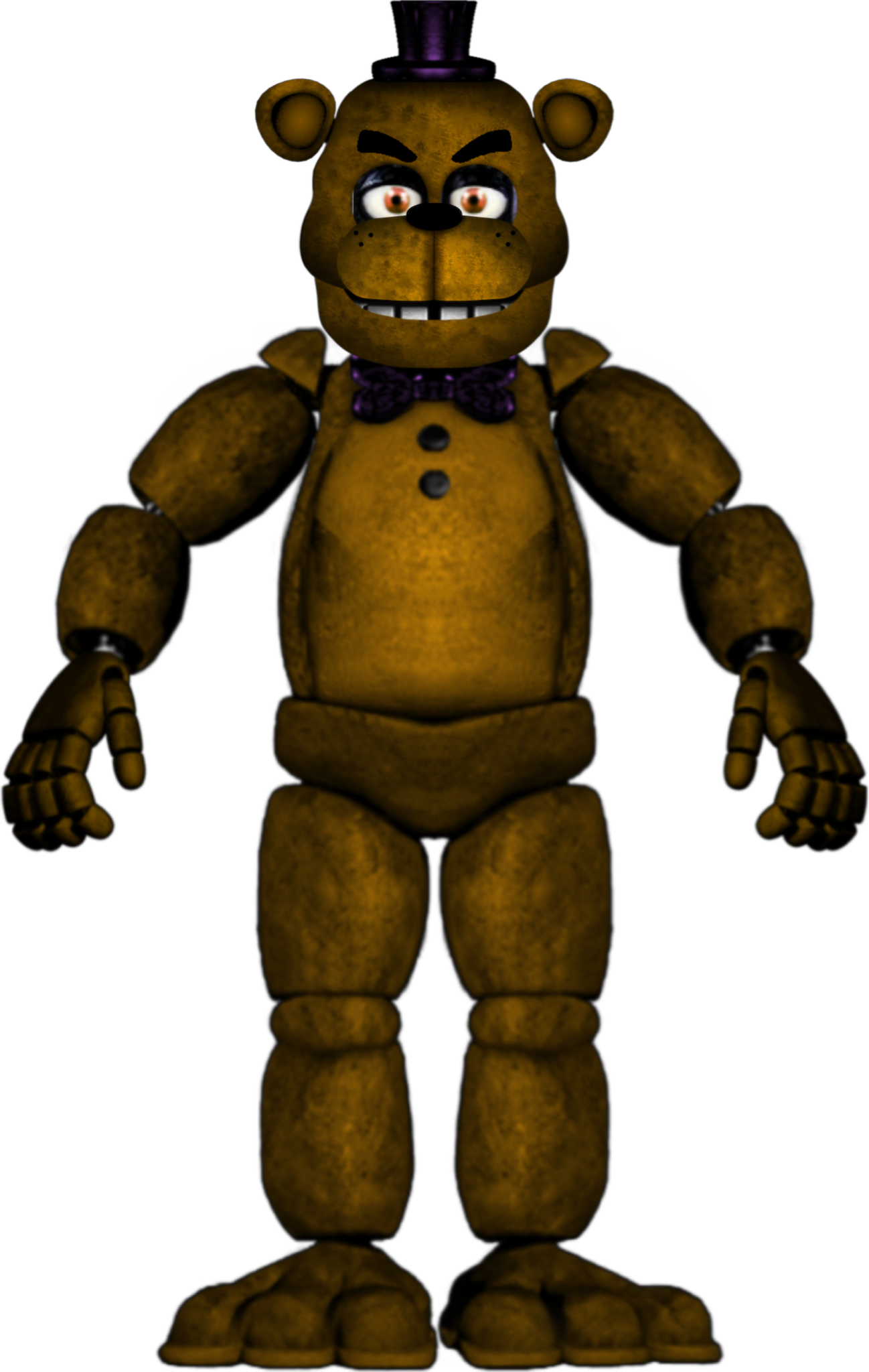 Fnaf 1 Freddy Fazbear PNG by GlitchtrapIsVirus on DeviantArt