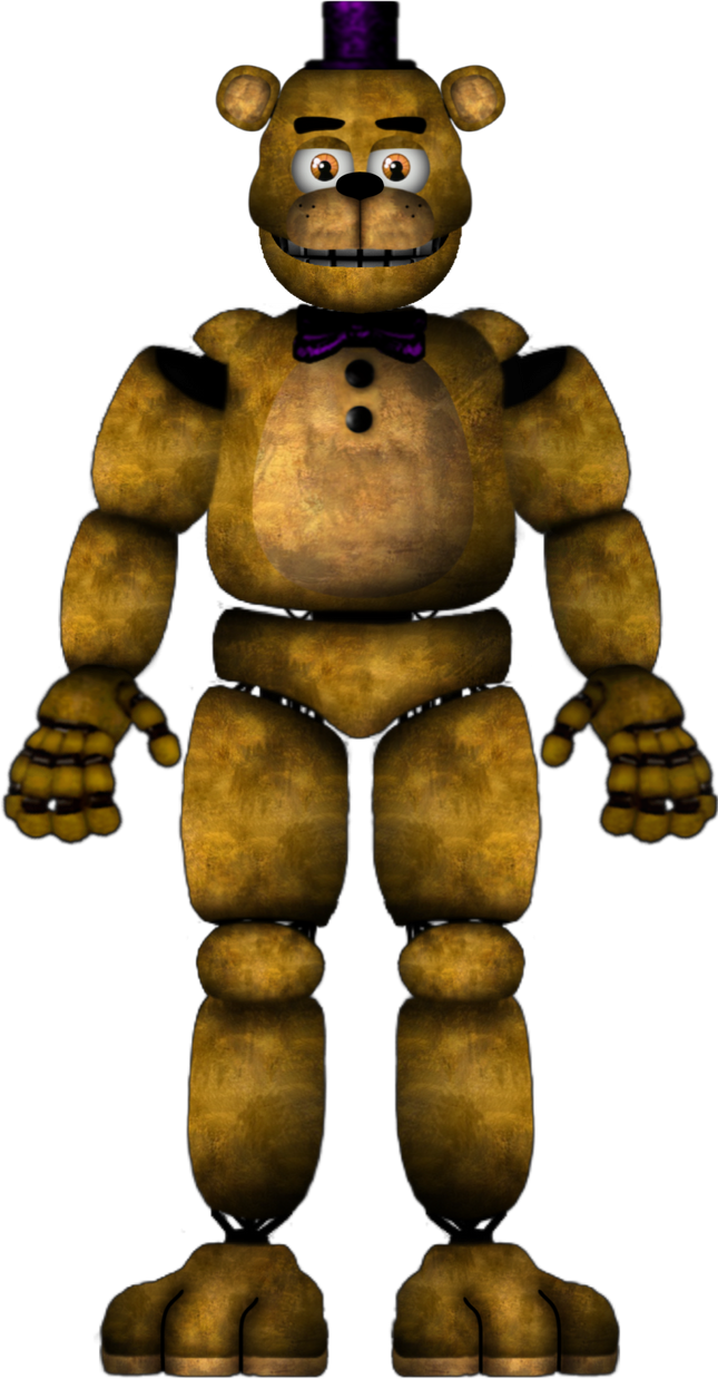 Spring-lock Fredbear (alt. Head) by RomaxioTheFNaFfan on DeviantArt