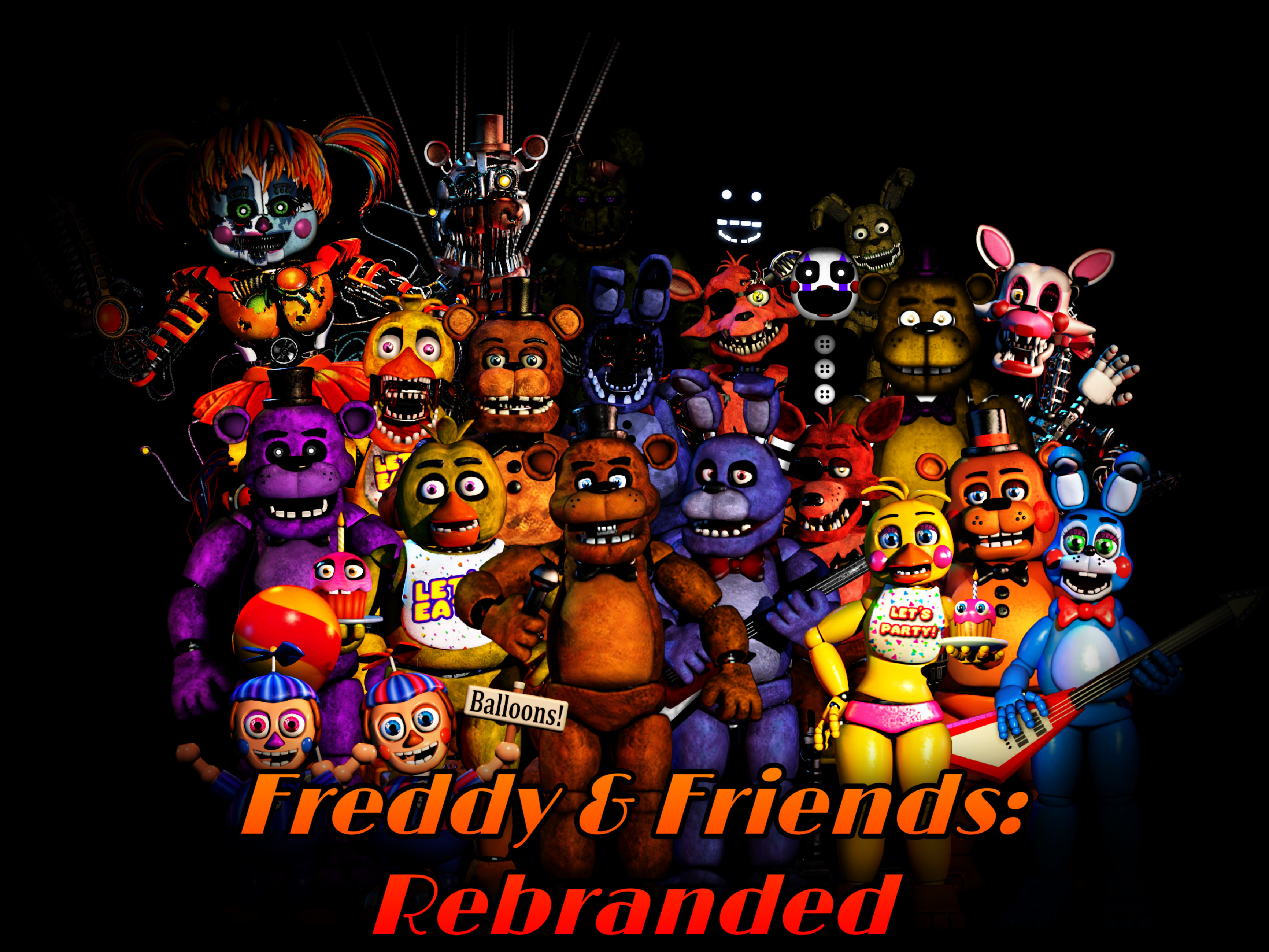 Fredbear and Friends: Rebranded updated poster by RomaxioTheFNaFfan on  DeviantArt