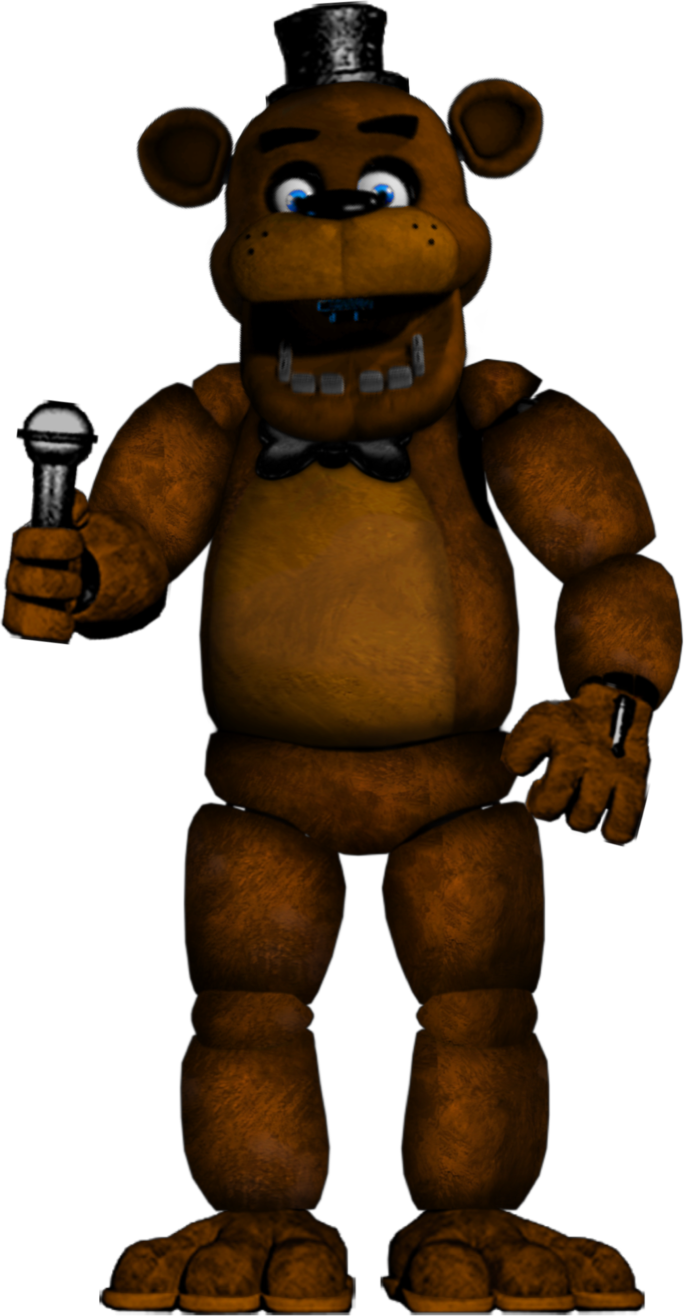 FNAF 1 Freddy Fazbear full body by Ultrabreached on DeviantArt