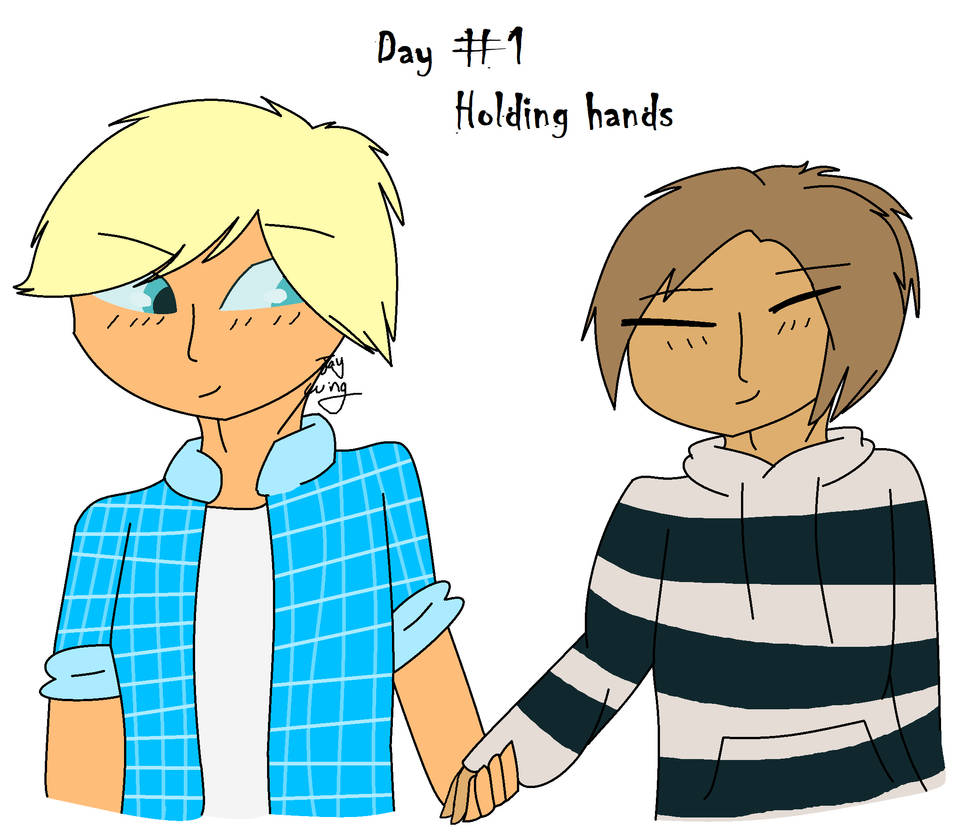 Garrence Garrence Day #1 Holding hands by jaywing9756 on DeviantArt