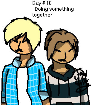 Garrence Garrence Day #18 Doing something together by jaywing9756 on DeviantArt