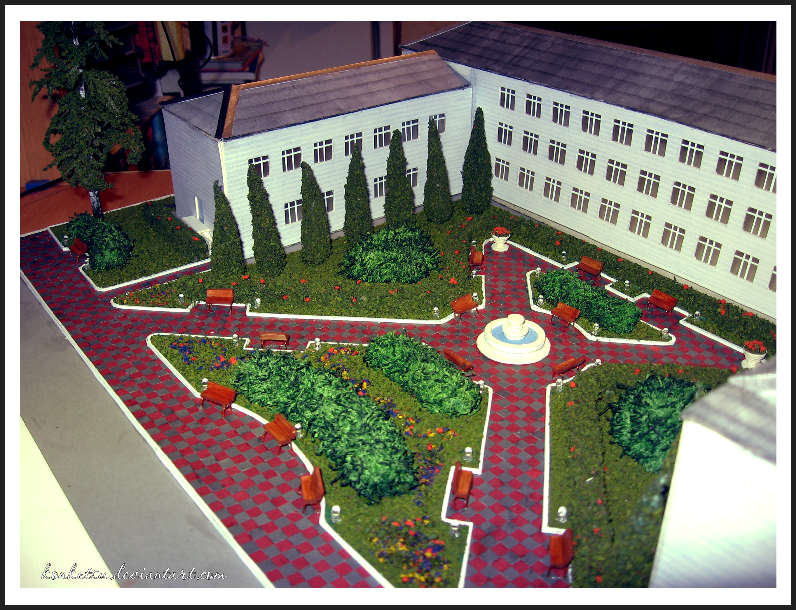 Model of the public garden-2