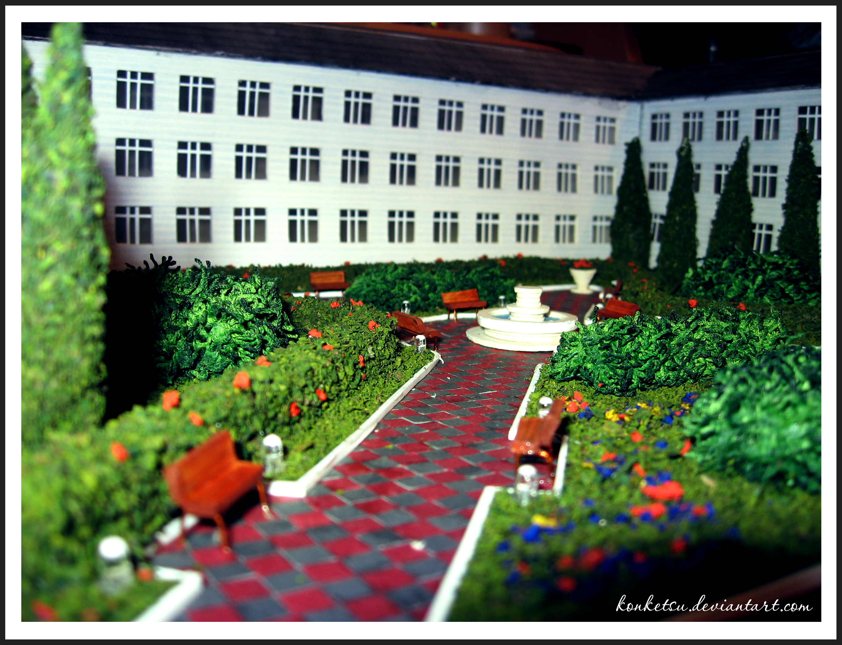 Model of the public garden-1