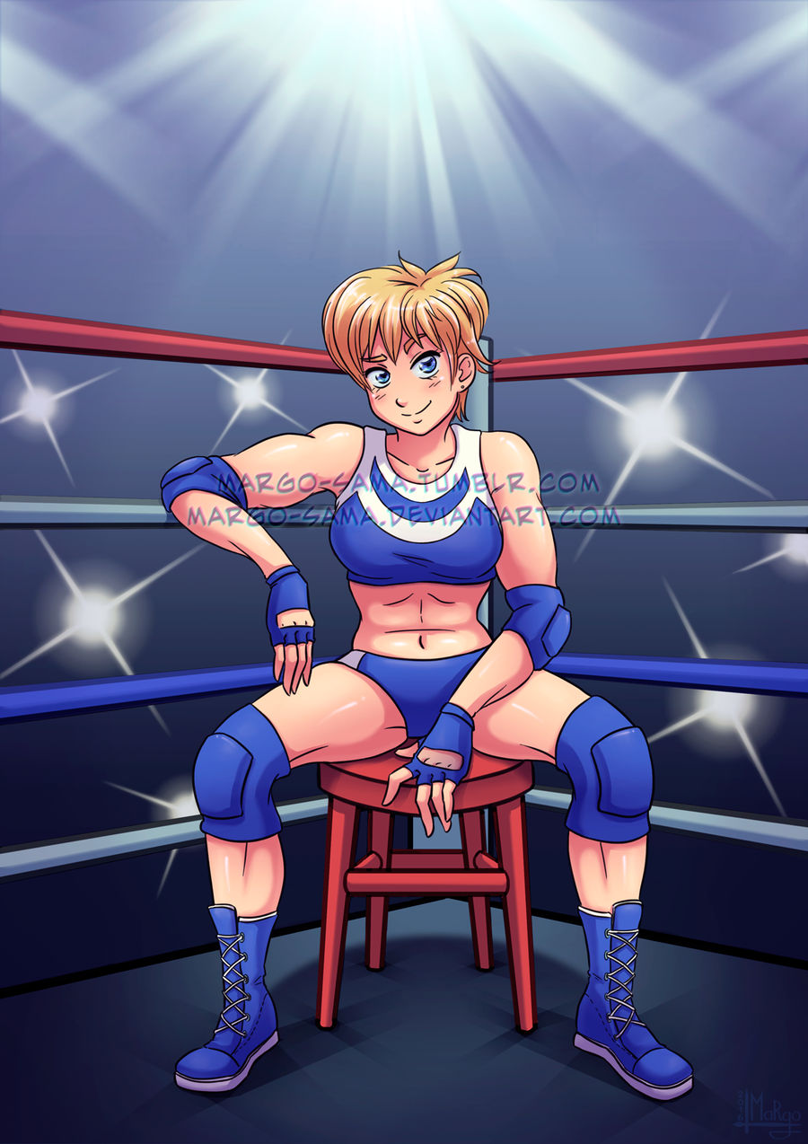 [Commission] Maria the wrestler