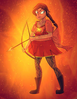 magical girl katniss