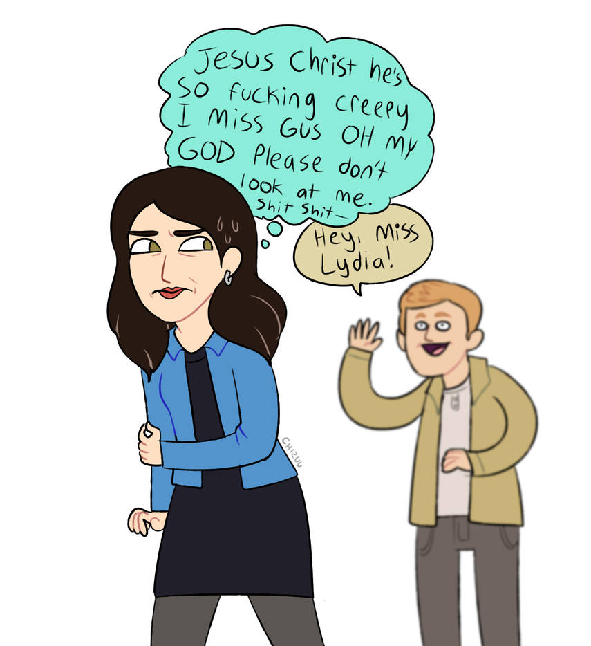 Hey Lydia lydia and todd by SteviaTea on DeviantArt
