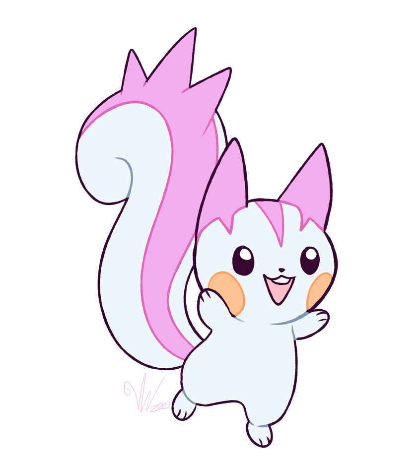 Shiny Pachirisu by SteviaTea on DeviantArt
