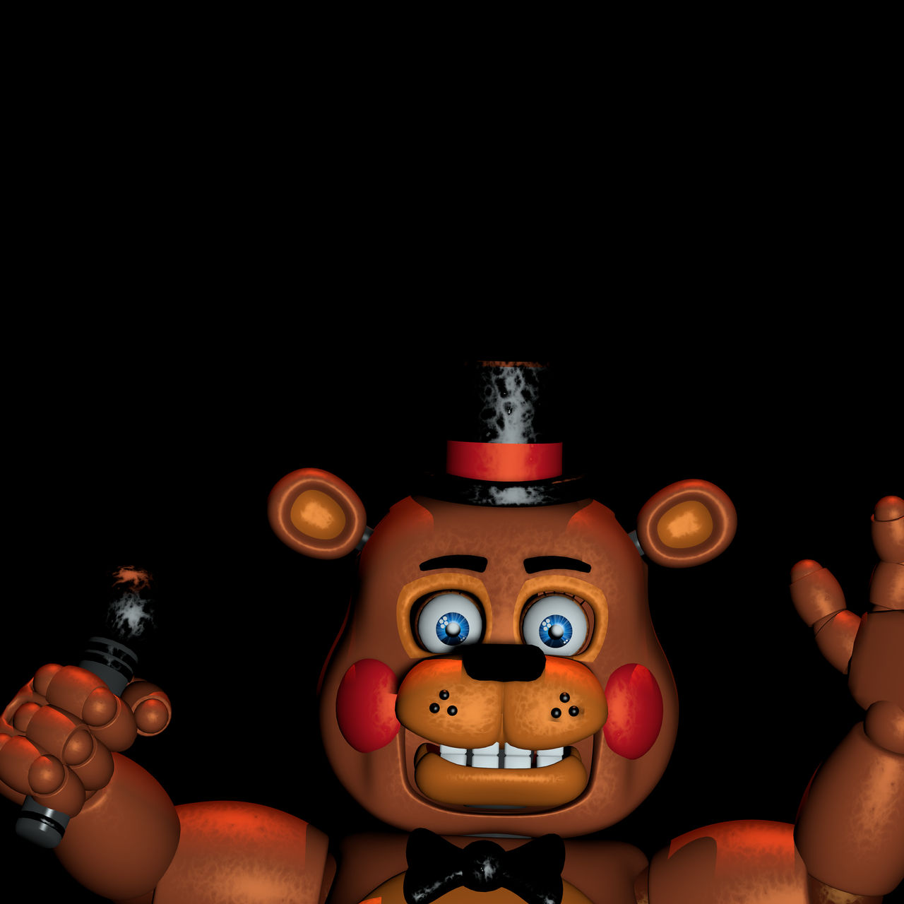 Toy Freddy UCN JUMPSCARE Full Render C4D R19 By AlejandroCL24 On toy-freddy-ucn-jumpscare-full-render-c4d-r19-by-alejandrocl24-on