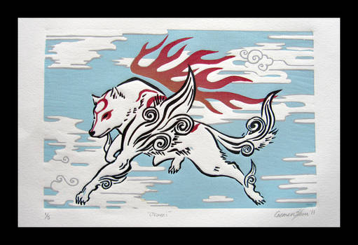 Okami Reduction Print