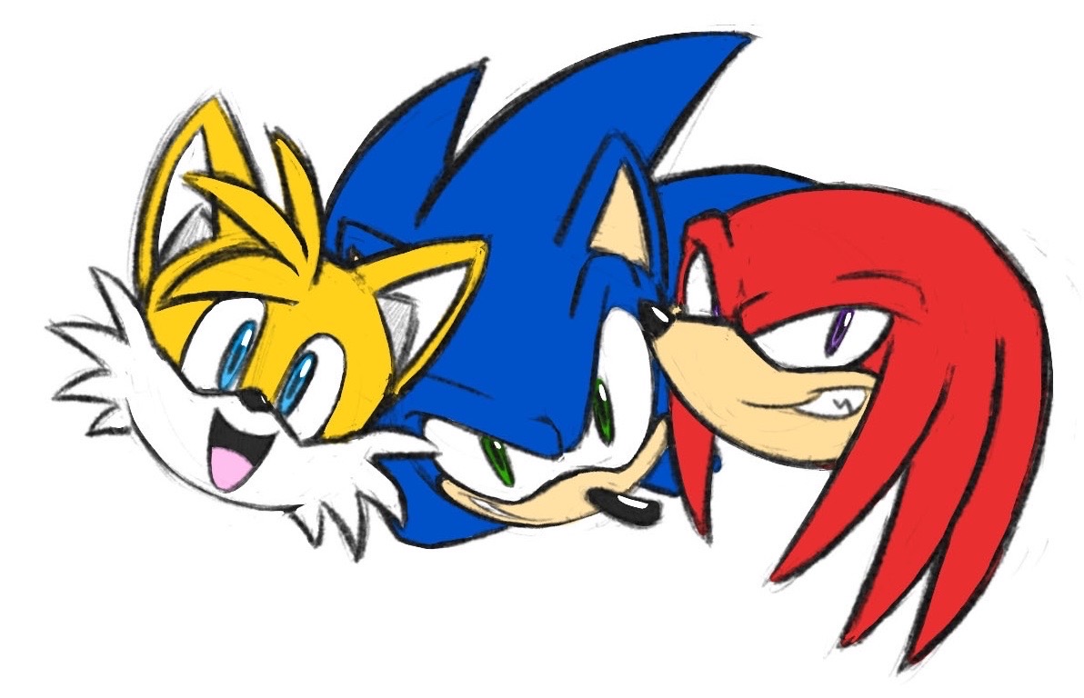 Classic Sonic Japanese style coloring practice! by WildWildTJS on DeviantArt