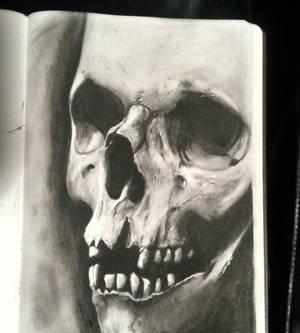 Charcoal Skull